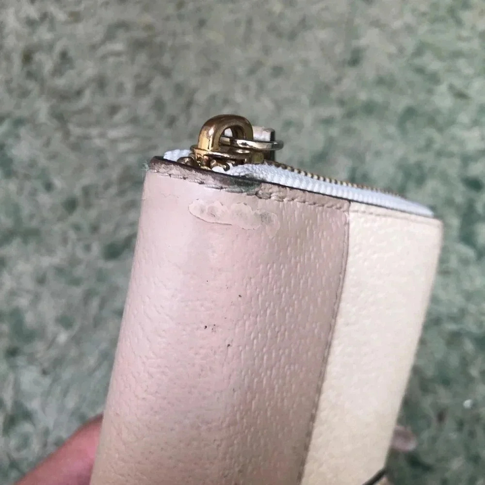 KATE SPADE TWO TONED LEATHER WALLET
